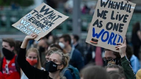 Tausende Demonstranten fordern Aufnahme der Moria-Flüchtlinge