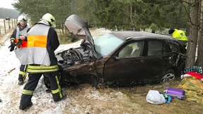 Zahlreiche Unfälle durch Glatteis