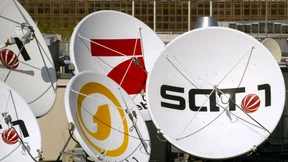 Privatsender mit Bildstörung