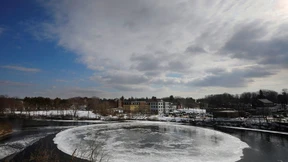 Rotierende Eisscheibe sorgt für Aufsehen