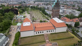 Jugendstilensemble der Mathildenhöhe in neuem Glanz