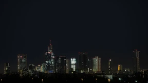 Zur „Earth Hour“ nicht nur Frankfurts Skyline dunkel