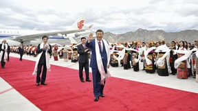 China feiert die Einnahme Tibets