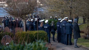 Abschied von erschossenem Polizisten