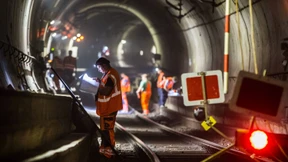 Bauarbeiten im S-Bahn-Tunnel „im Plan“