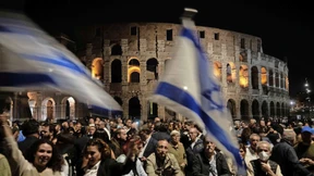 Rechts für Israel, links für die Palästinenser