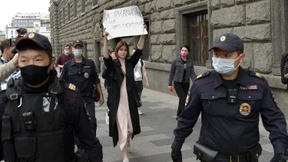 Mehrere Journalisten in Moskau festgenommen