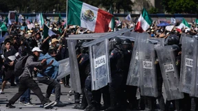 Verletzte bei Demonstration in Mexiko-Stadt