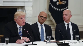 Trump spottet über Jeff Bezos
