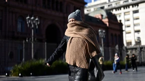 Minusgrade lassen Argentinier zittern