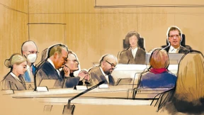 Duell im Prozessbunker