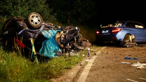 Drei Tote bei Autounfall in Baden-Württemberg