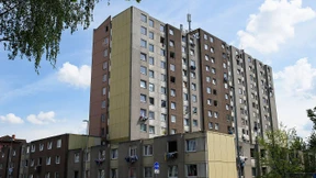 Hochhauskomplex unter Quarantäne