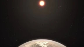 Ein temperierter Planet mit Kurs auf die Erde