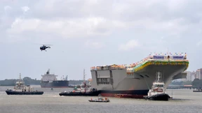 Indien stellt eigenen Flugzeugträger vor  