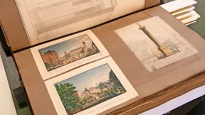 Eine Stadt in einem Buch