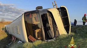 Eine Tote bei Busunfall mit ukrainischen Flüchtlingen in Italien