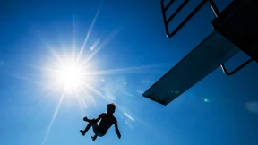 Badespaß und Hitzefrei im September