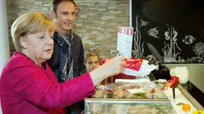 Merkel offenbar beim Einkaufen bestohlen