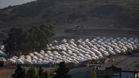 Neues Lager für Migranten auf Lesbos