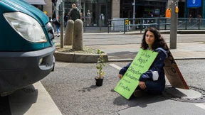 Wie eine Aktivistin die Menschen zum Nachdenken bringen will