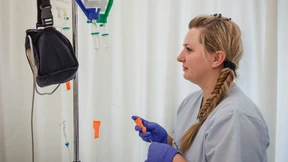 Auf Station und glücklich