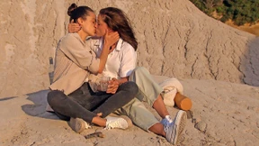 Zungenküsse und Champagner