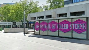 Intervention der Kunst im Polizeiladen