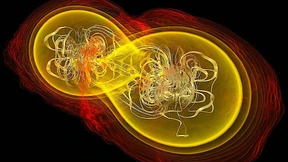 Verschmelzende Neutronensterne beobachtet