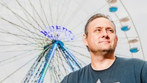 Riesenrad im Sparmodus