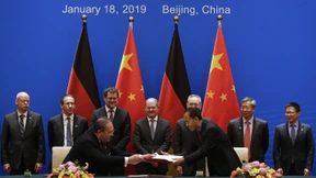 Deutschland an der chinesischen Kette