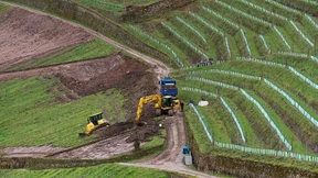 Nur quer statt längs