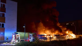 Transporterbrand war wohl Anschlag