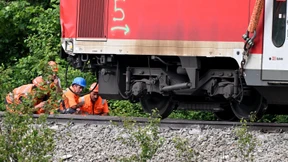 Bahn überprüft nach Unglück in Bayern Betonschwellen