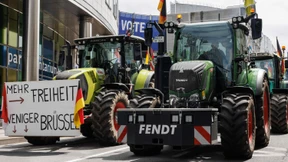Bauern demonstrieren abermals gegen EU-Agrarpolitik