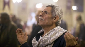 Christliche Weihnachten in Kairo