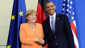 Merkel besucht Obama