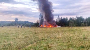 Ein Absturz­­­ vor aller Augen