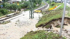 Überflutungen und Evakuierungen in Oberbayern