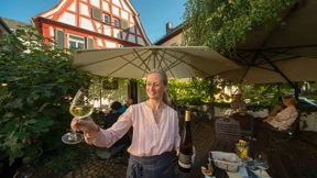 In den Höfen der Winzer