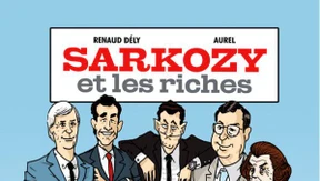 Er hat Schokolade um den Mund