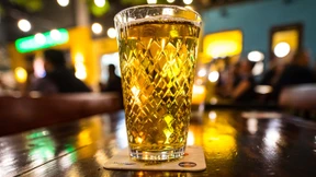 Zwei Apfelwein-Zecher nach Bierdeckeldiebstahl angeklagt