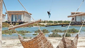 Kitesurfen im besetzten Gebiet