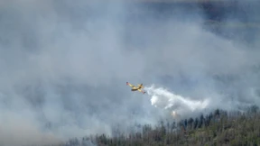 Rauch zieht über den Atlantik bis nach Europa
