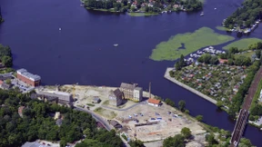 Ruck in Richtung Wasser