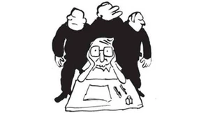 Er lehrt die Mörder das Zeichnen