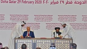 Amerikaner und Taliban unterzeichnen Abkommen