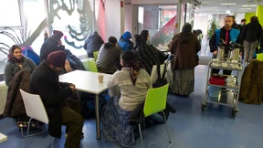 Kaffee und ein bisschen Wärme