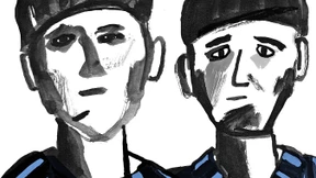 Nur noch Haut und Knochen