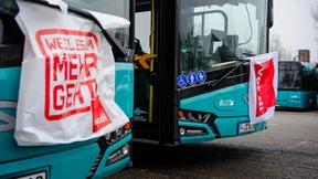 Verdi: Busfahrerstreik geht auch am Freitag weiter